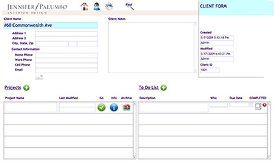 database design sample